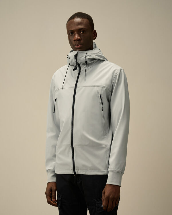 C.p. Company C.P. Shell-R Goggle Jacket BLUE FOX - GREY