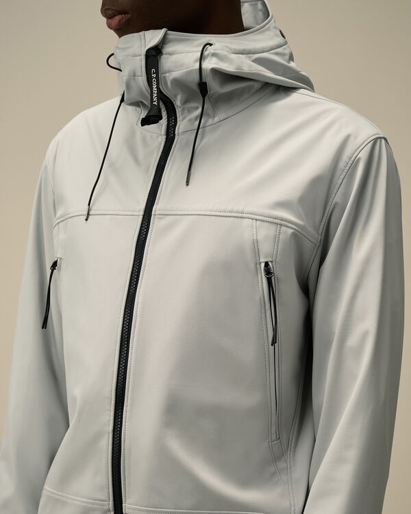 C.p. Company C.P. Shell-R Goggle Jacket BLUE FOX - GREY