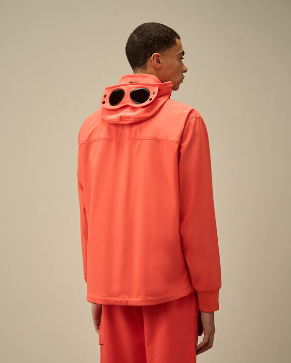 C.p. Company C.P. Shell-R Goggle Jacket POINCIANA - ORANGE