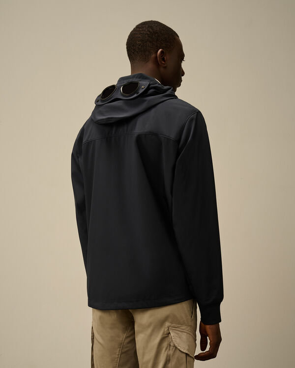 C.p. Company C.P. Shell-R Goggle Jacket TOTAL ECLIPSE - BLUE