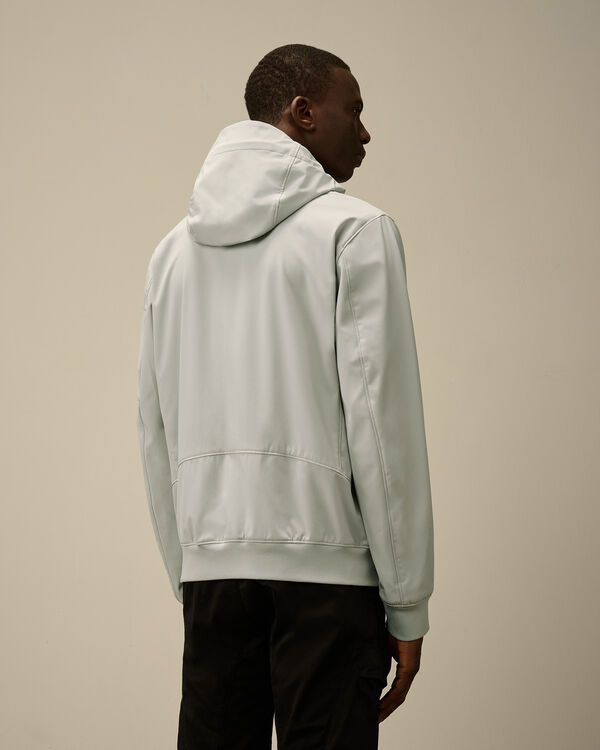 C.p. Company C.P. Shell-R Hooded Jacket BLUE FOX - GREY