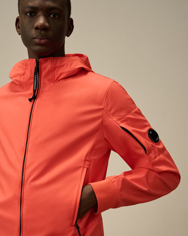 C.p. Company C.P. Shell-R Hooded Jacket POINCIANA - ORANGE