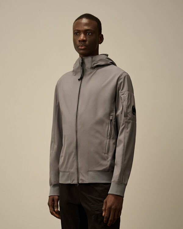 C.p. Company C.P. Shell-R Hooded Jacket SMOKED PEARL - GREY