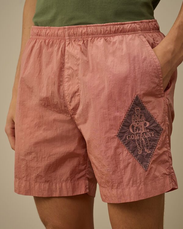 C.p. Company Chrome-E British Sailor Swim Shorts MISTY ROSE - PINK