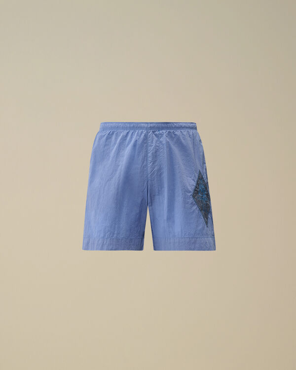 c.p. company Chrome-E British Sailor Swim Shorts PACIFIC COAST - LIGHT-BLUE