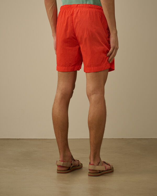 C.p. Company Chrome-E British Sailor Swim Shorts POINCIANA - ORANGE