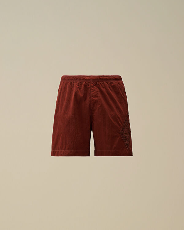 c.p. company Chrome-E British Sailor Swim Shorts SABLE - BROWN