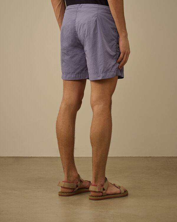 C.p. Company Chrome-E Buttoned Swim Shorts LAVANDER VIOLET