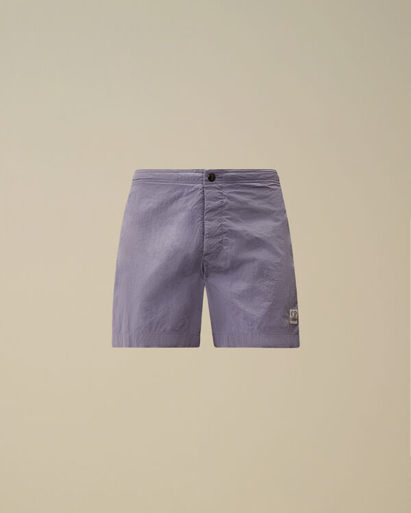 c.p. company Chrome-E Buttoned Swim Shorts LAVANDER VIOLET