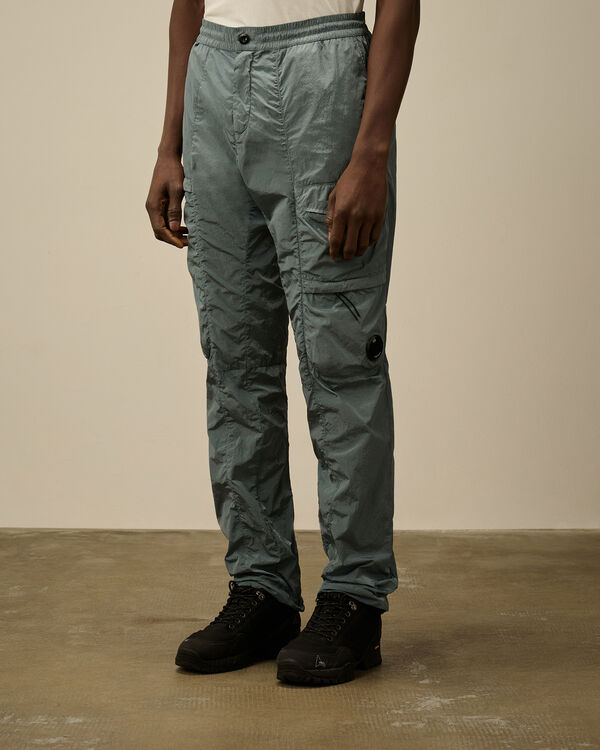 C.p. Company Chrome-R Cargo Lens Pants STORMY WEATHER - BLUE