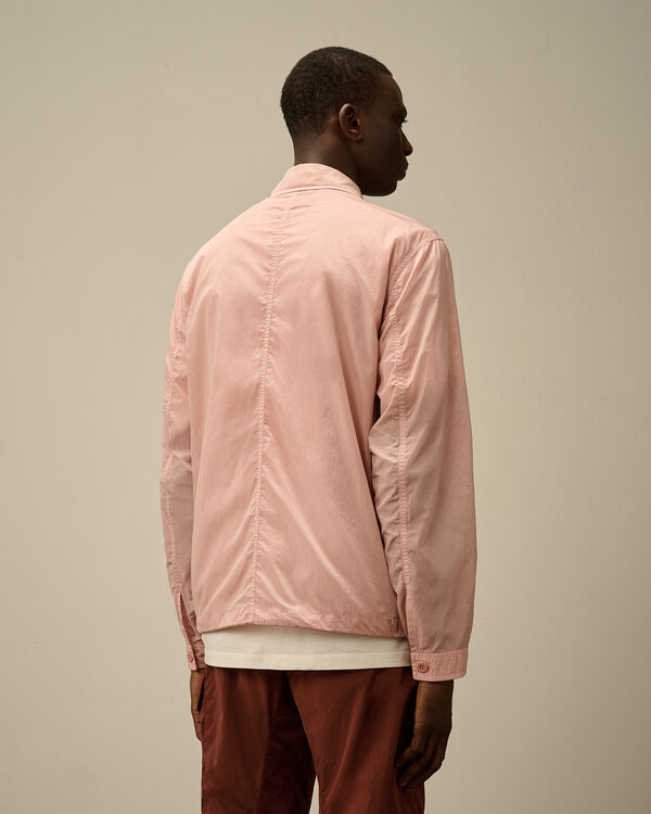 C.p. Company Chrome-R Chest Zip Pockets Overshirt MISTY ROSE - PINK