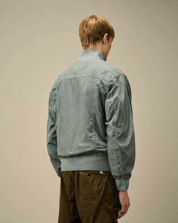 C.p. Company Chrome-R Full Button Jacket STORMY WEATHER - BLUE