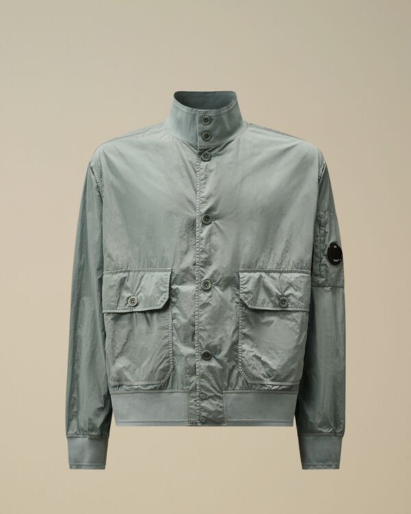 c.p. company Chrome-R Full Button Jacket STORMY WEATHER - BLUE