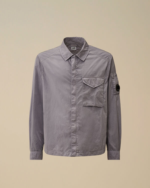 c.p. company Chrome-R Full Zip Overshirt LAVANDER VIOLET