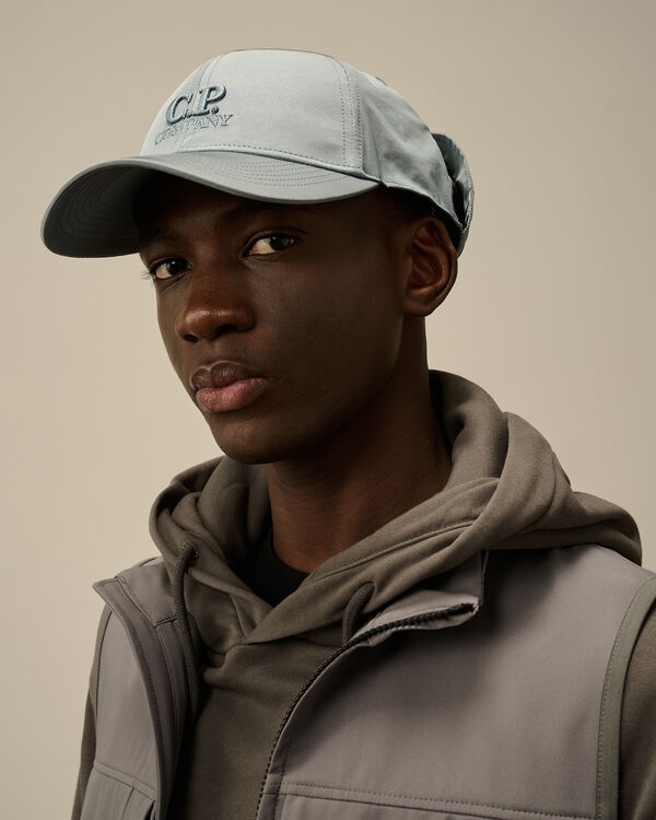 C.p. Company Chrome-R Goggle Cap STORMY WEATHER - BLUE