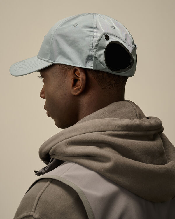 C.p. Company Chrome-R Goggle Cap STORMY WEATHER - BLUE