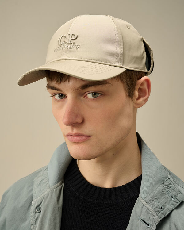 C.p. Company Chrome-R Goggle Cap VINTAGE KHAKI - BEIGE