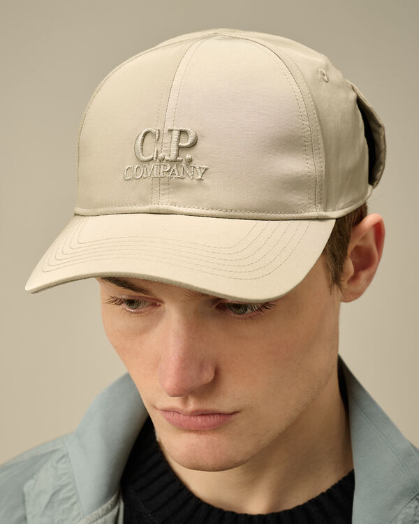 C.p. Company Chrome-R Goggle Cap VINTAGE KHAKI - BEIGE