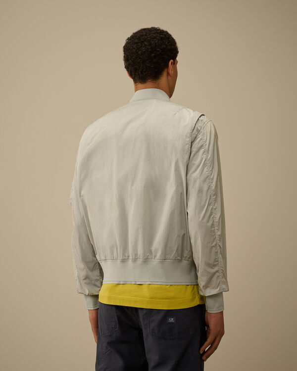 C.p. Company Chrome-R Multipocket Bomber Jacket BLUE FOX - GREY