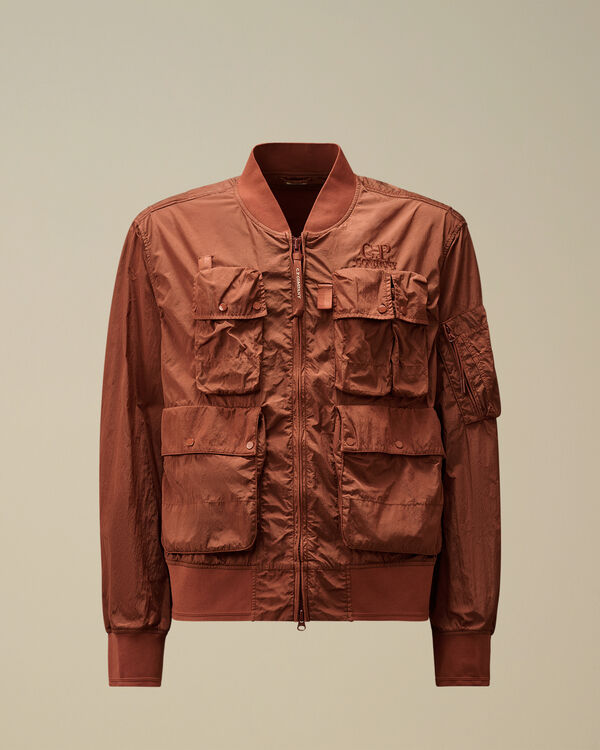 c.p. company Chrome-R Multipocket Bomber Jacket SABLE - BROWN