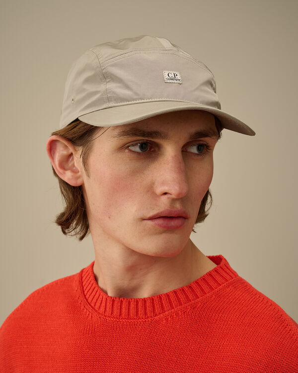 C.p. Company Chrome-R Panelled Cap VINTAGE KHAKI - BEIGE