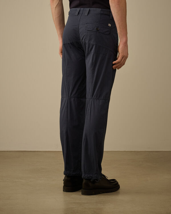C.p. Company Cotton Gabardine Regular Cargo Pants INDIA INK – BLUE