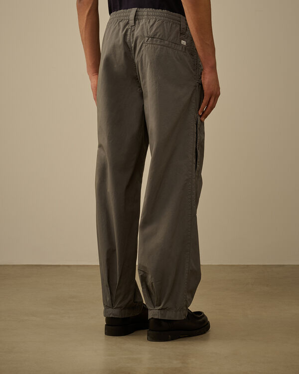 C.p. Company Cotton Rip Stop Loose Pants SMOKED PEARL - GREY
