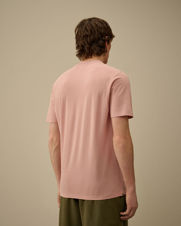 C.p. Company Crepe Jersey Logo T-Shirt MISTY ROSE - PINK