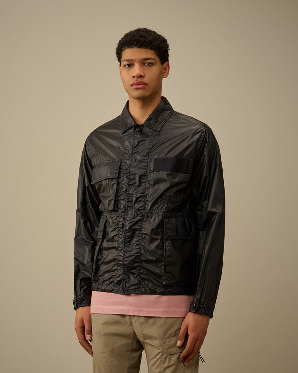 C.p. Company CS II Logo Overshirt TOTAL ECLIPSE - BLUE