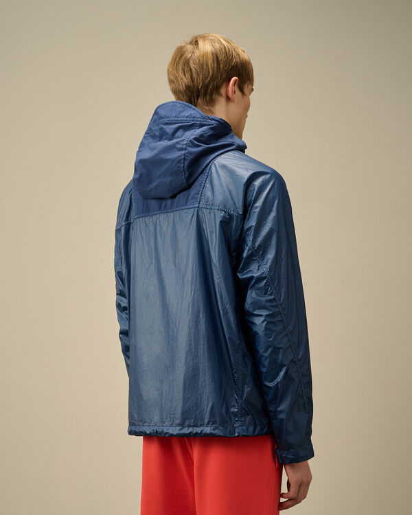 C.p. Company CS II Mixed Hooded Lens Jacket OCEANA - BLUE