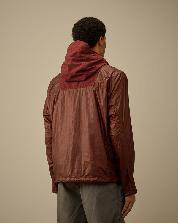 C.p. Company CS II Mixed Hooded Lens Jacket SABLE - BROWN
