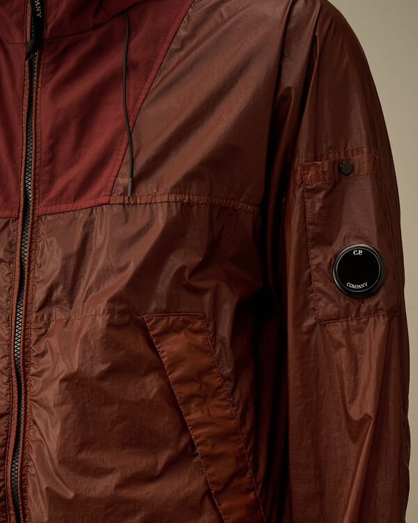 C.p. Company CS II Mixed Hooded Lens Jacket SABLE - BROWN