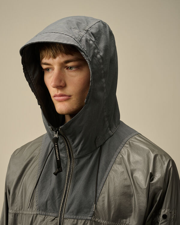 C.p. Company CS II Mixed Hooded Lens Jacket SMOKED PEARL - GREY