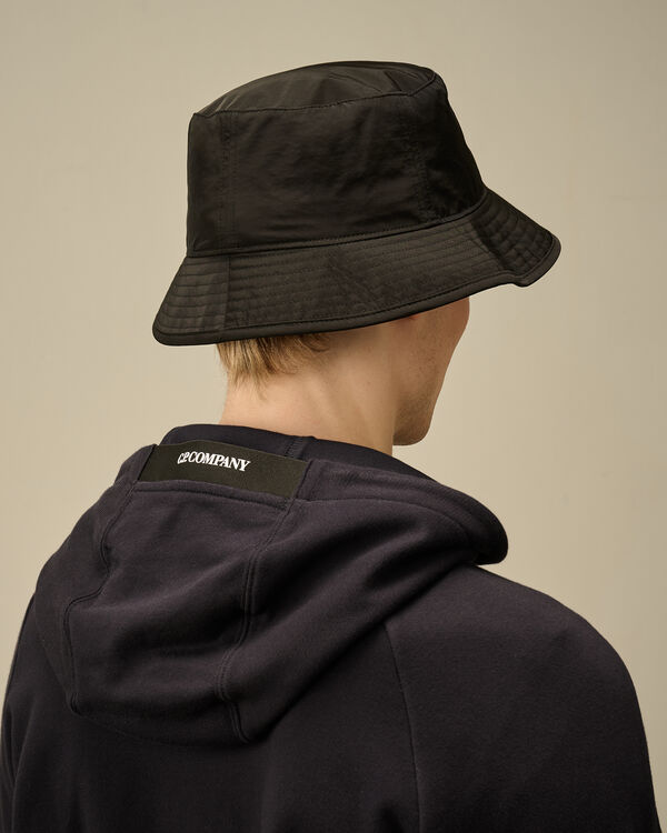 C.p. Company Diagonal Raised Fleece Full Zip Hooded Sweatshirt TOTAL ECLIPSE - BLUE