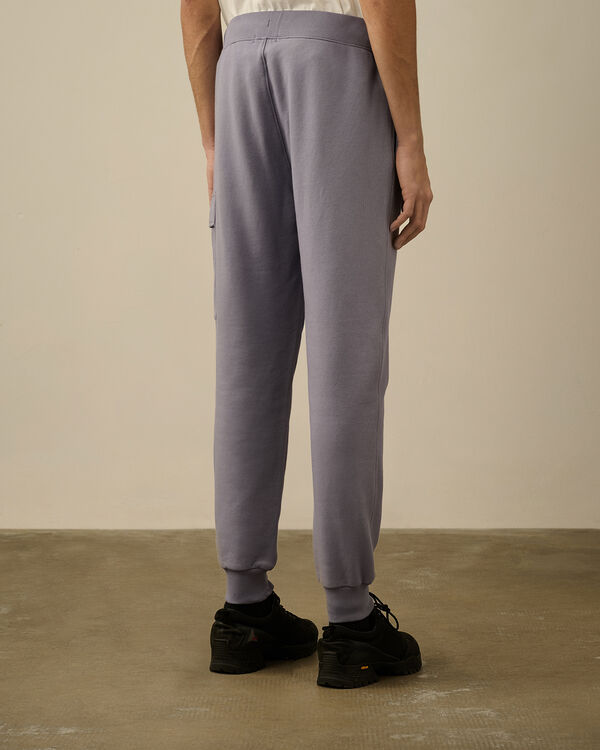 C.p. Company Diagonal Raised Fleece Lens Sweatpants LAVANDER VIOLET