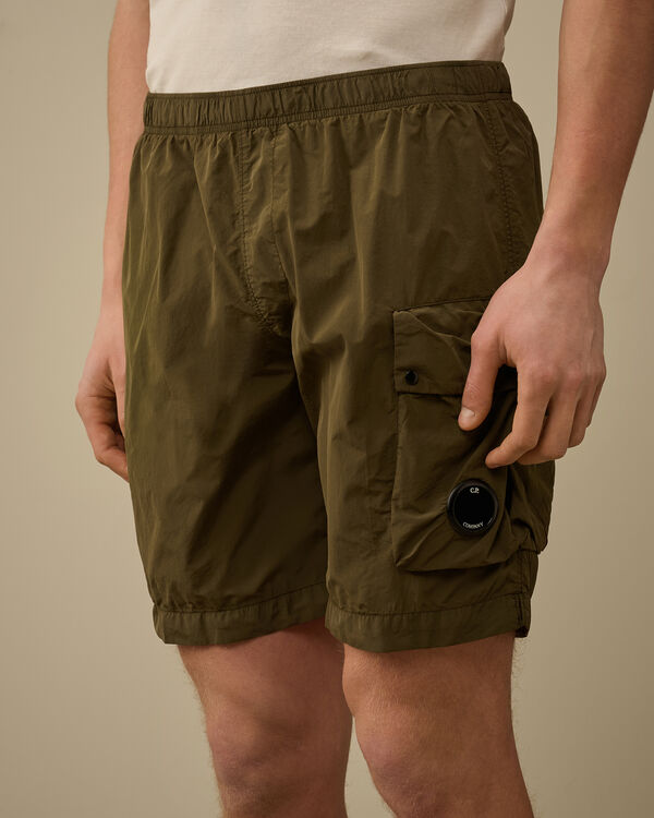 C.p. Company Flatt Nylon Cargo Swim Shorts IVY GREEN