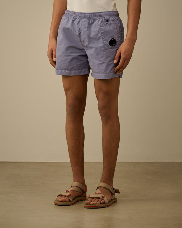 C.p. Company Flatt Nylon Lens Swim Shorts LAVANDER VIOLET