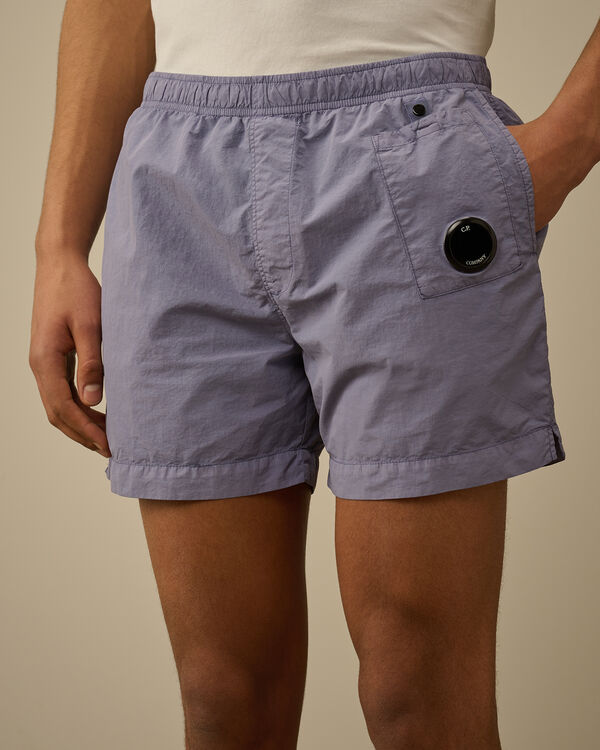 C.p. Company Flatt Nylon Lens Swim Shorts LAVANDER VIOLET