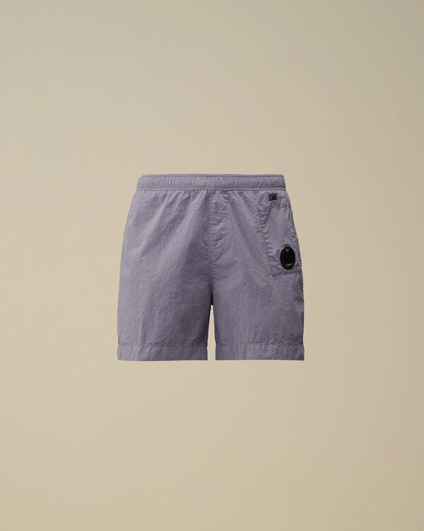 c.p. company Flatt Nylon Lens Swim Shorts LAVANDER VIOLET