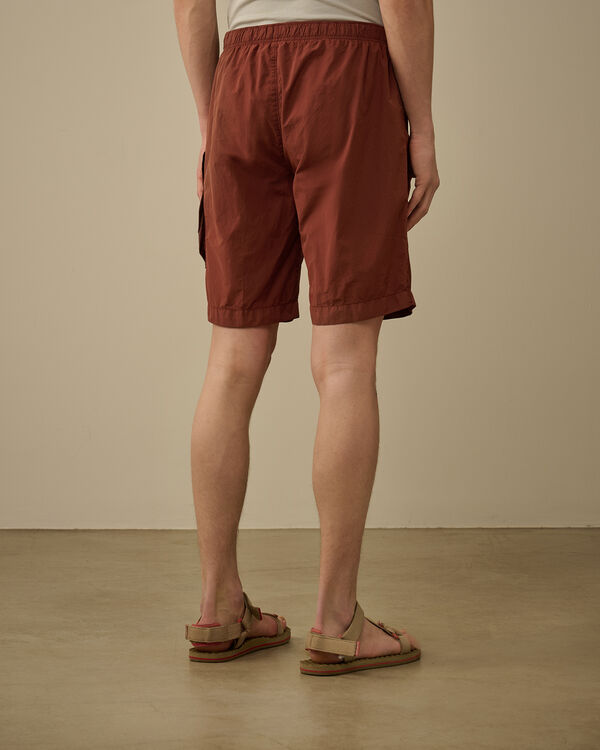 C.p. Company Flatt Nylon Mixed Cargo Swim Shorts SABLE - BROWN