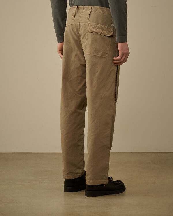 C.p. Company Flatt Nylon Thigh Pockets Pants VINTAGE KHAKI - BEIGE