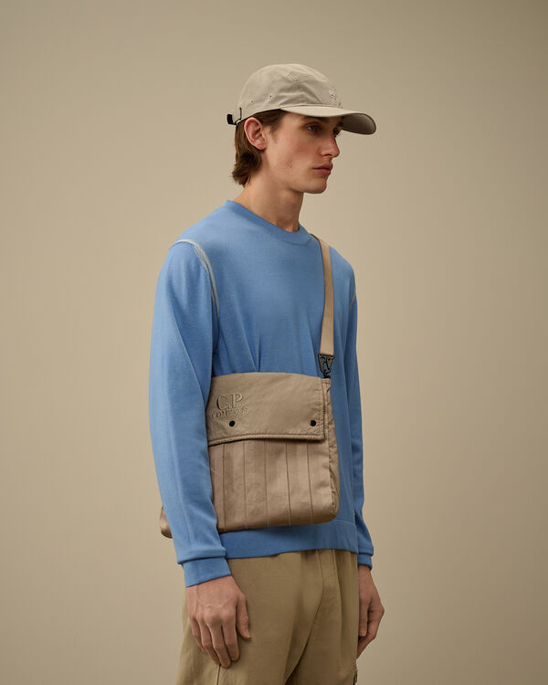 C.p. Company Herringbone Logo Bag VINTAGE KHAKI - BEIGE