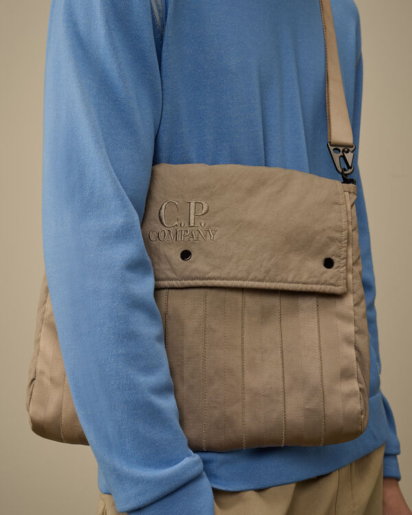 C.p. Company Herringbone Logo Bag VINTAGE KHAKI - BEIGE