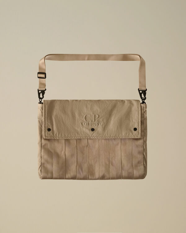 c.p. company Herringbone Logo Bag VINTAGE KHAKI - BEIGE