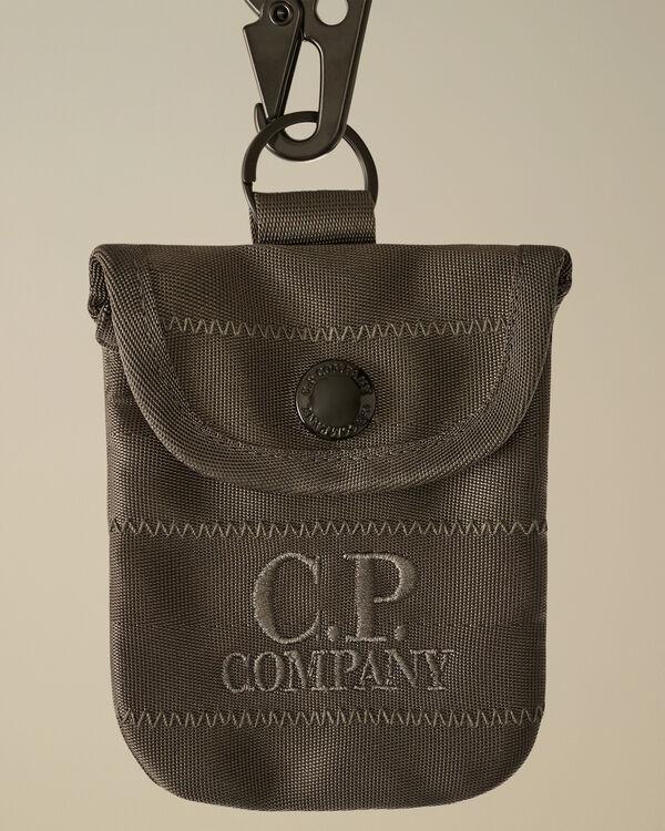 C.p. Company Herringbone Mini Pouch SMOKED PEARL - GREY