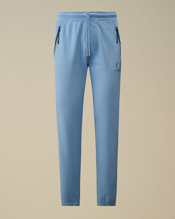 c.p. company Light Fleece Logo Sweatpants PACIFIC COAST - LIGHT-BLUE