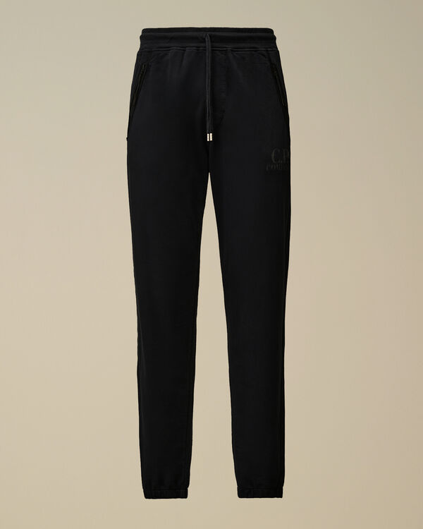 c.p. company Light Fleece Logo Sweatpants TOTAL ECLIPSE - BLUE
