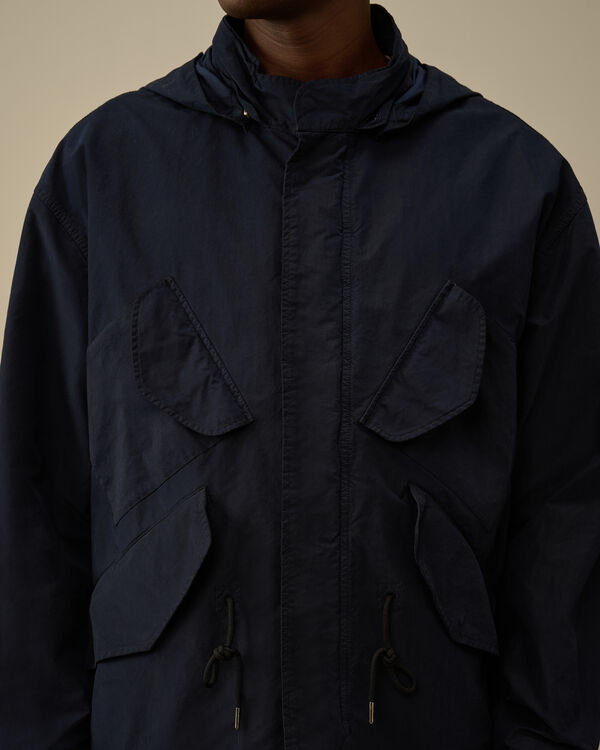 C.p. Company Micro Kei Goggle Jacket TOTAL ECLIPSE - BLUE