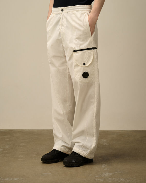 C.p. Company Microreps Boxy Cargo Lens Pants GAUZE WHITE