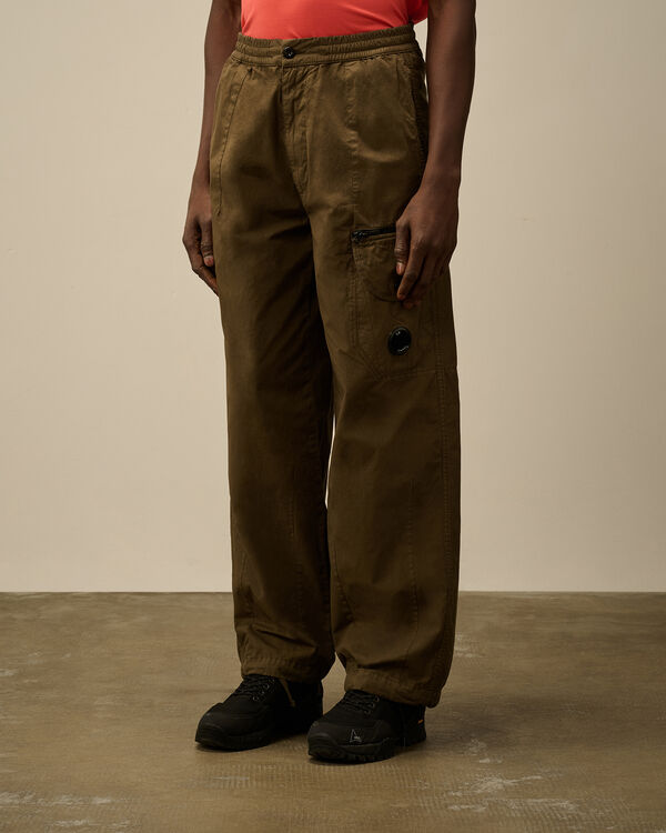 C.p. Company Microreps Boxy Cargo Lens Pants IVY GREEN